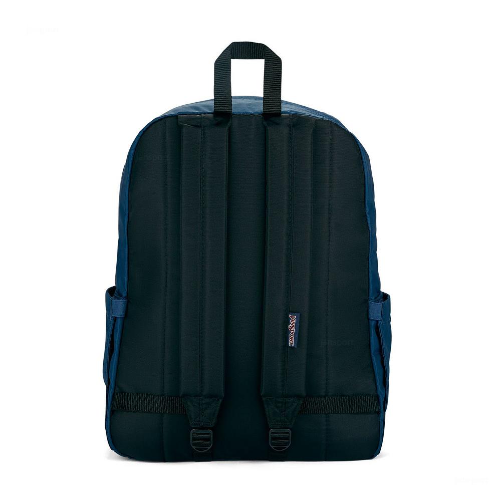 Sac à Dos Scolaire JanSport Double Break Bleu Marine | QLI-11878838